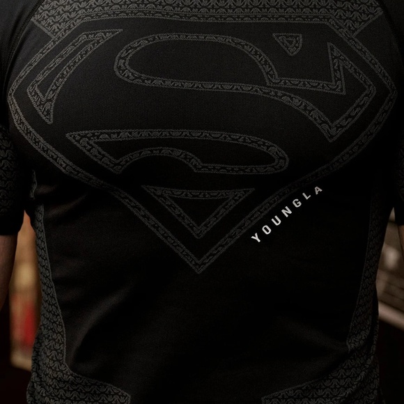 YoungLA Superman Compression Tee 4117 - Picture 2 of 2